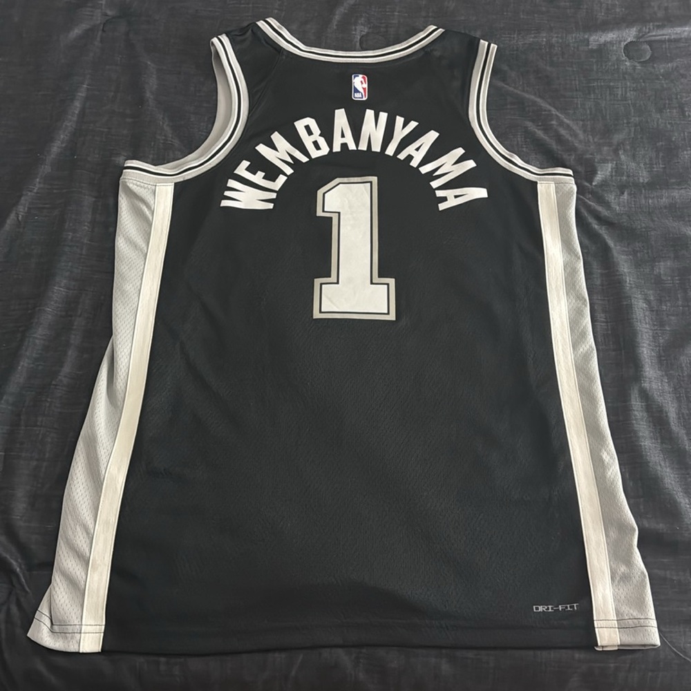 San Antonio Spurs #1 Victor Wembanyama NBA Home Nike Swingman Jersey
